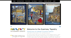 Desktop Screenshot of guernseytapestry.org.gg